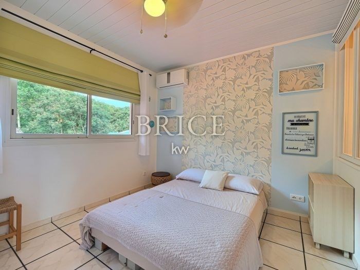 Maison F4 meublée, vue sur Moorea et piscine en résidence